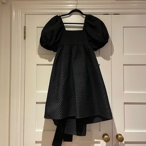 Cecile Bahnsen Dress in textured black size US 6